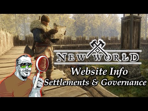 New World MMO: Settlements and Governance Deep Dive - Making YOUR Mark on Aeternum