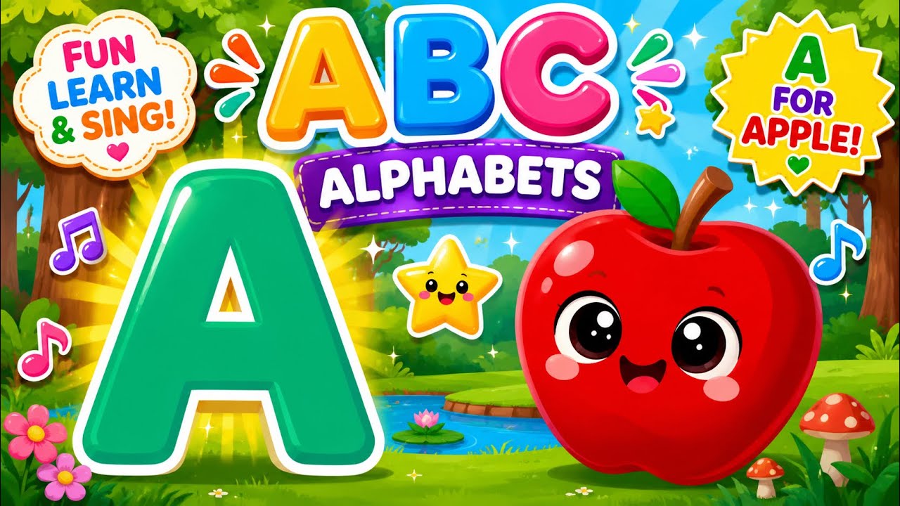 A to Z Alphabet Fun for Kids | ABC Learning Video | Learning Kids - YouTube