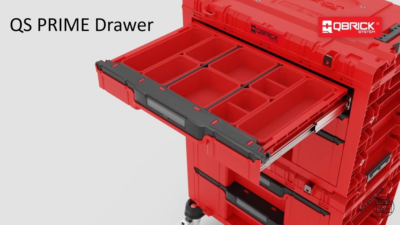 NEW: Qbrick System Prime Drawers Prime – The Future of Modular Storage #qbricksystem