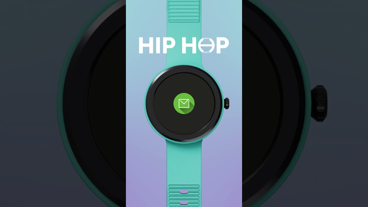 Smartwatch HIP HOP HERO.NEXT - Quadrante Nero, Cinturini Intercambiabili Rosso/Blu - Foto 5