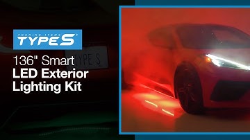 TYPE S 136" Smart LED Exterior Lighting Kit