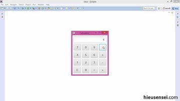 Calculator with Java and JavaFX