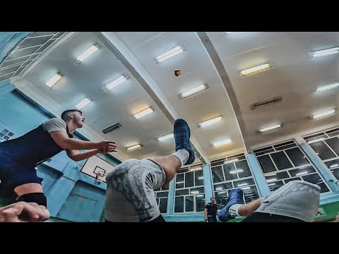 Волейбол от первого лица | Ломаем паркет, рвём сетку!!! #2