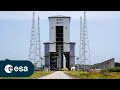 Ariane 6 stands tall for launch