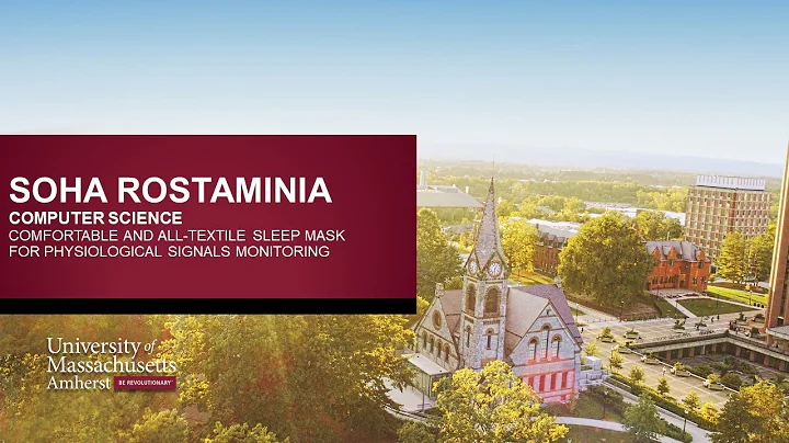 UMass Amherst Three Minute Thesis Finalist: Soha Rostaminia