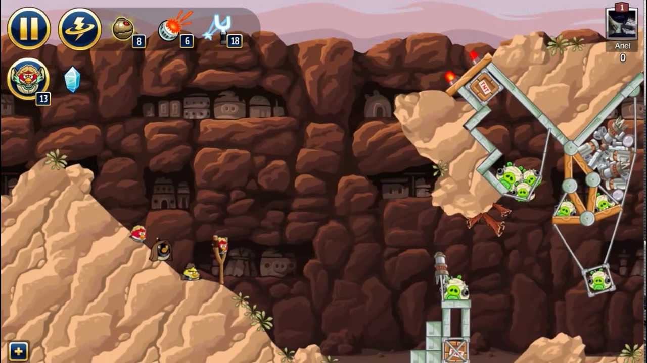 Angry Birds Star Wars Weekly Tournament - Week 27 Level 3 (81,680) No Power-Ups
