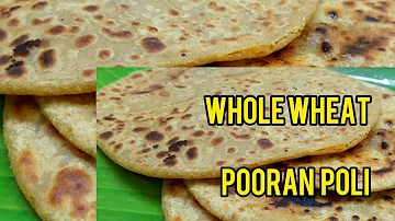 Puran poli recipe | पूरन पोली रेसिपी |Traditional Sweet holige | obbattu | Whole wheat Puran poli