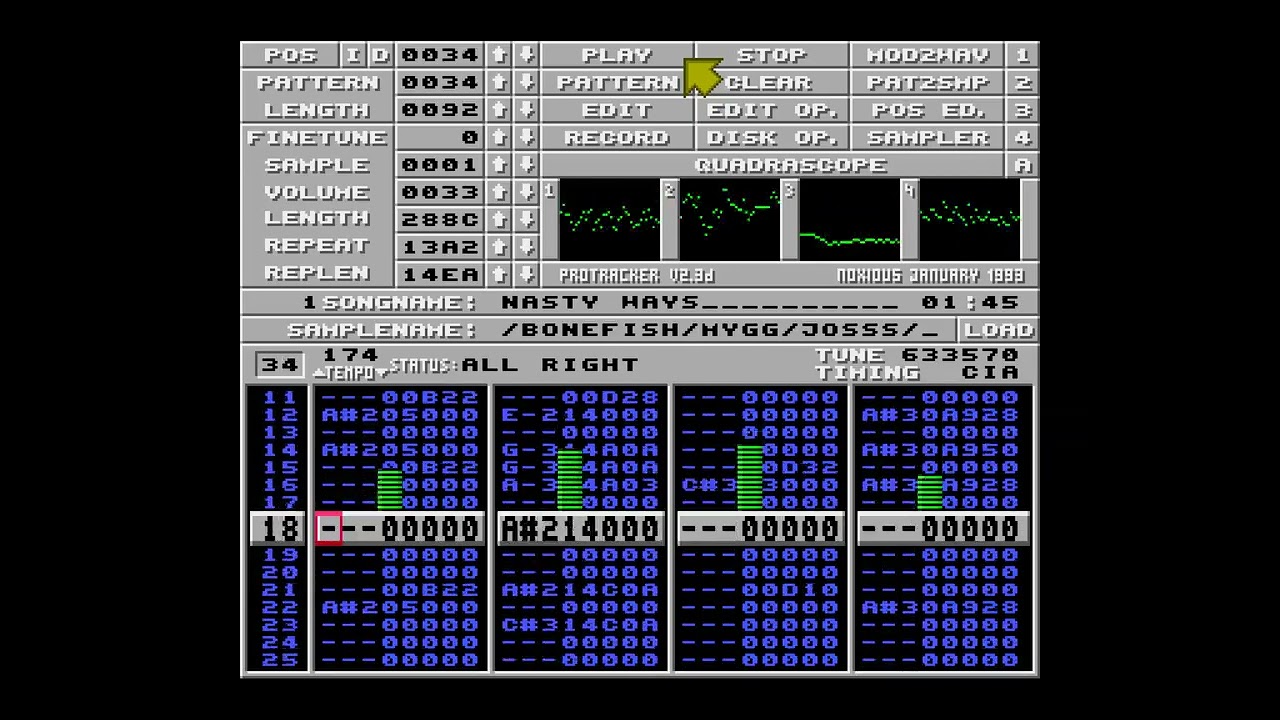 Bonefish & JosSs & Mygg - Nasty Ways | ProTracker