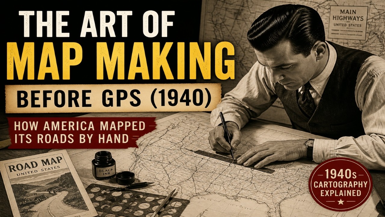 Map Making Before GPS (1940)