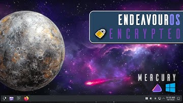 Install Endeavour OS With Encryption On Separate Drive ( No USB Needed! ) | Dual Boot With Windows