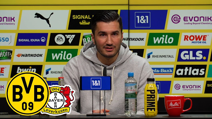 "Ich bin froh, dass es wieder losgeht" | PK mit Nuri Sahin | BVB - Bayer Leverkusen