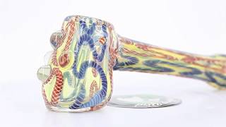 Fumed Glass Milli Hammer Bubbler - Puffing Bird Weed Bowl Intro/Review