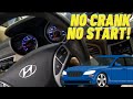 No Crank No Start! Not what YOU Think! 2012 Hyundai Elantra 1.8