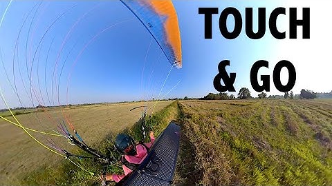 CRAZY Paramotor CROSSWIND Touch & Go IN 360 VR