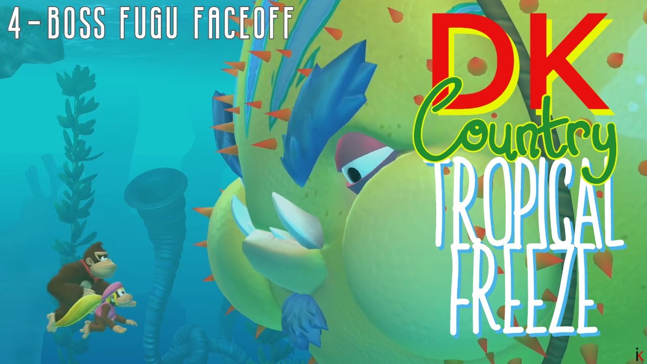 Fugu Faceoff | Donkey Kong Country: Tropical Freeze | Nintendo Switch ...