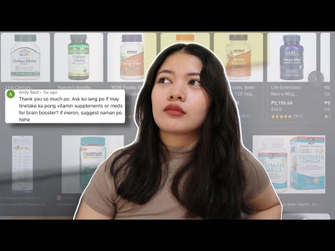 VITAMINS or BRAIN BOOSTERS I've taken during my review days? | Glad Luna PH