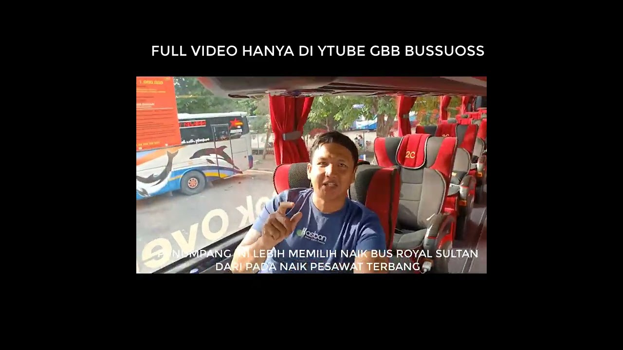 PENUMPAANG INI PILIH NAIK BUS SULTAN MTRANS DARIPADA NAIK PESAWAT TERBANG🔥FASILITAS MEWAH