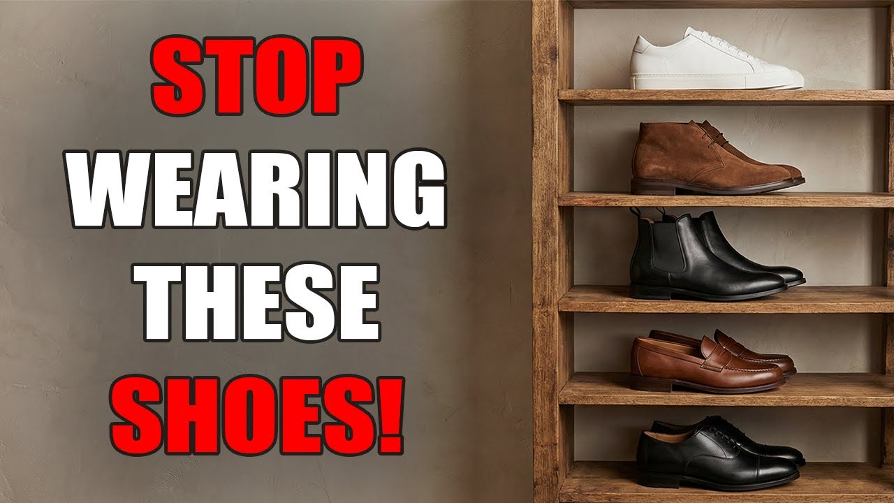 Stop Wearing These Shoes! 5 Mistakes Men Over 50 Make | Men's Fashion 50+