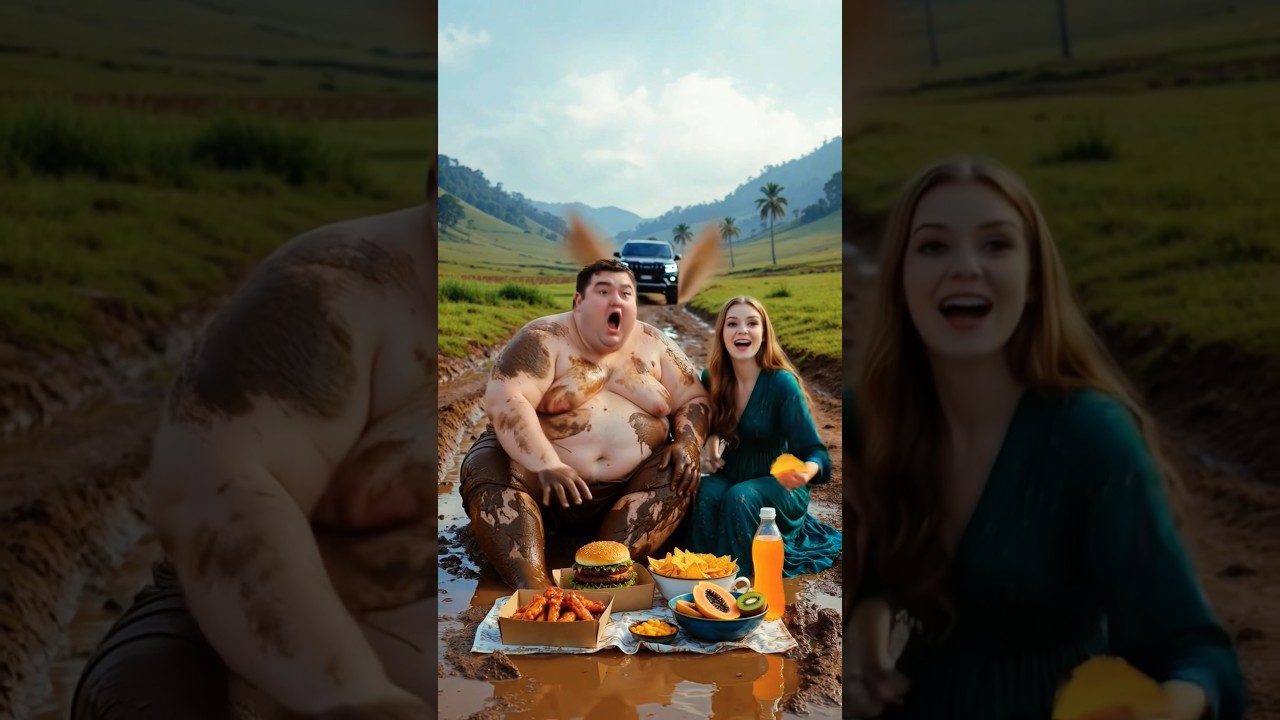 Evolution of baby: JCB attack on sumo wrestler with family 