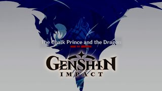 All Cutscenes The Chalk Prince and the Dragon (Part 5) (Jp dub En Sub) Genshin Impact