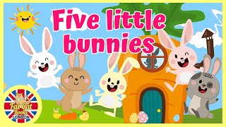 Five little bunnies, song for children #readaloud #bedtimestories #storytime #toddlers