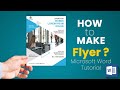 How to Create a Flyer in Microsoft Word  l  Free Template