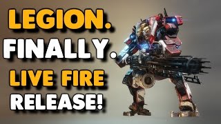 Titanfall 2 - Legion. Finally. LIVE FIRE RELEASE & Hemlok Nerfed