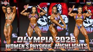 Mr. Olympia 2026 Women’s Physique Highlights | Natalia Coelho did it again!