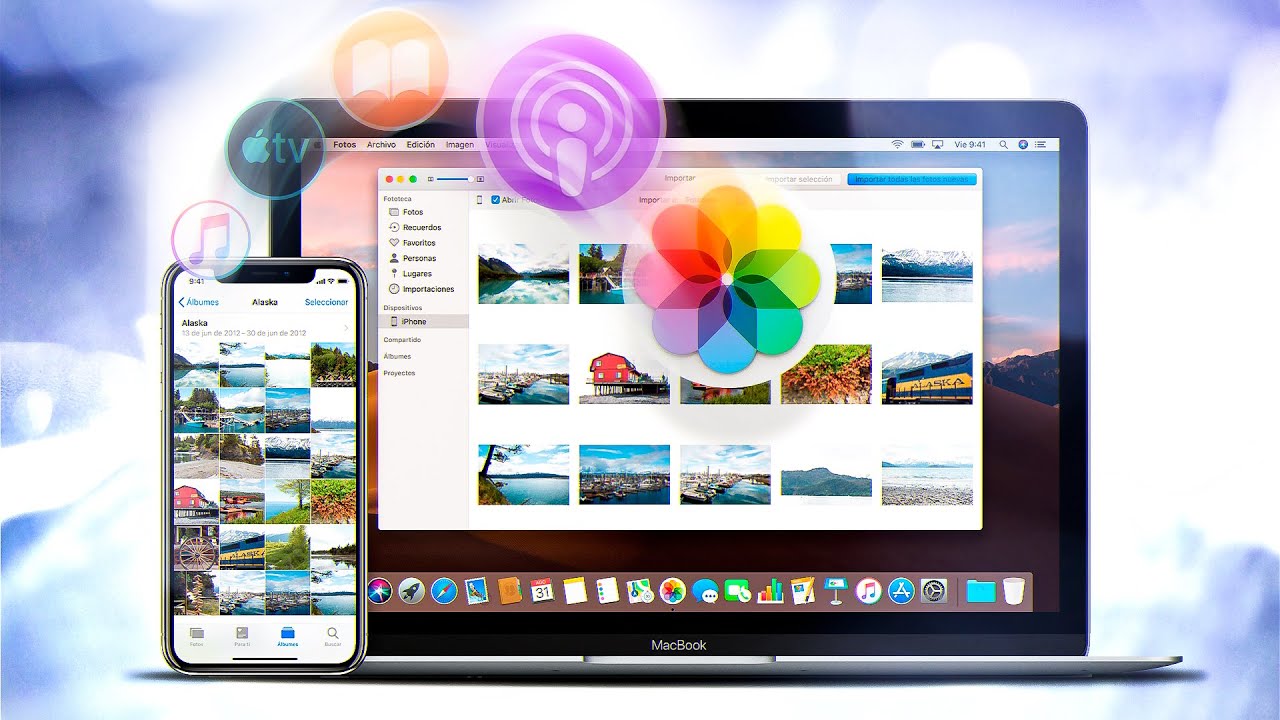 Cómo pasar las fotos e información de tu iPhone a tu ordenador u otro