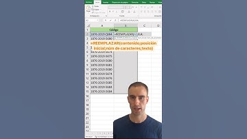 Como reescribir parte del contenido de una celda #excelconalvaro #excel #exceltips #exceltutorial