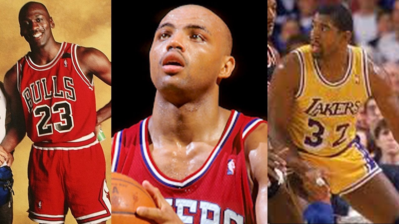 “charles barkley magic Johnson 1990”的图片搜索结果