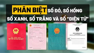 Guide: red, pink, blue, white, electronic land books