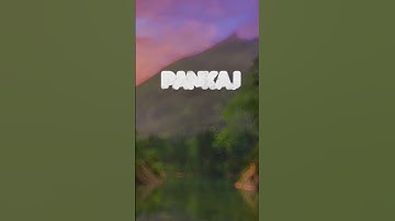 comment you name #pankaj  #nameart #trending name reels video #viral #reels #50xeditor #reelseditor