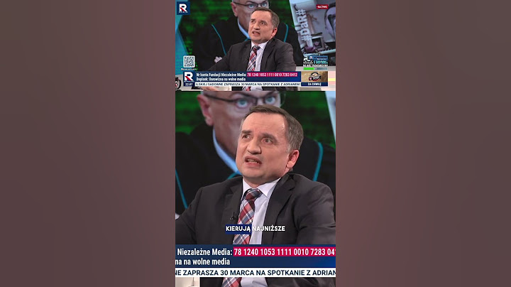 Ziobro mocno o Giertychu: To człowiek skrajnie zdemoralizowany.