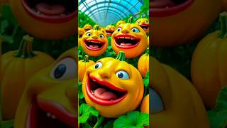 Yellow squash with human face #aiart #cartoon #horror #aahatbhoot #creepy #animation  #shorts