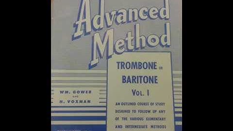 Studies in Articulation No. 4 - Rubank Advanced Method Volume 1 - Euphonium
