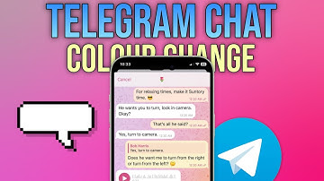 Change Telegram Chat Theme Color On iPhone || Tech Wash