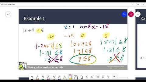 Video Notes of Solving absolute value inequalities.