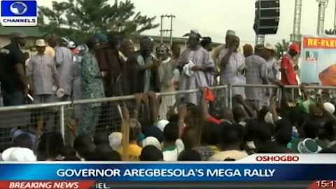 Gov Aregbesola Holds Mega Rally In Ilesha Pt 1