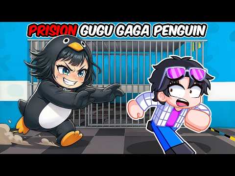 GUGU GAGA PENGUIN'S PRISON ESCAPE in ROBLOX 😱