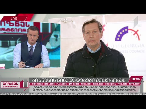 ბიზნესის წინადადებები მთავრობას