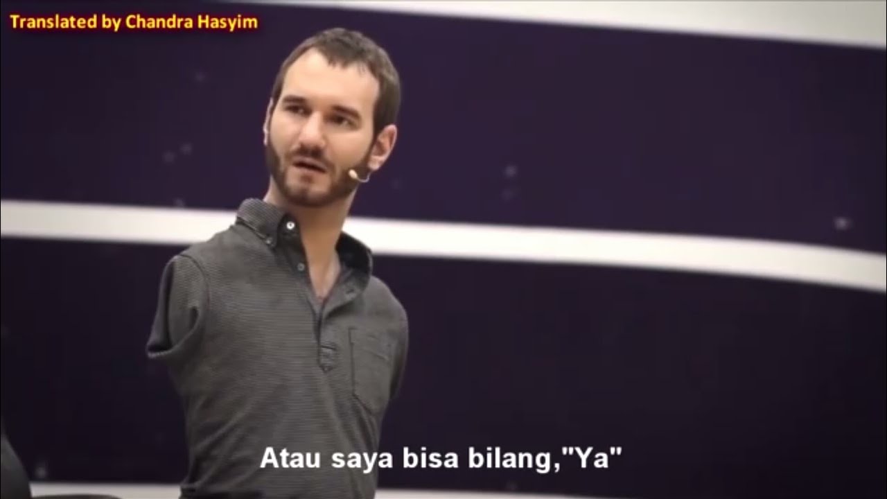 Video Motivasi Nick Vujicic subtitle Indonesia  YouTube