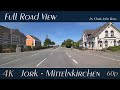 Jork - Mittelnkirchen, Germany: Obstmarschenweg, Osterjork, Westerjork, Dorfstraße, Muddweg - 4K UHD