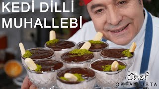 ÇİKOLATALI KEDİDİLLİ MUHALLEBİ ❗️Nasıl Yapılır? | Oktay Usta Resimi