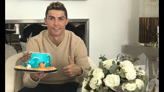Ronaldo celebrates birthday with underwater-themed cake