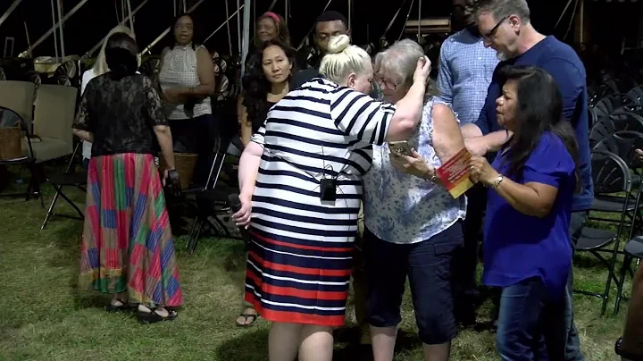 Tent Revival - Day 5, Lisa Hicks at BCFC, August 8...
