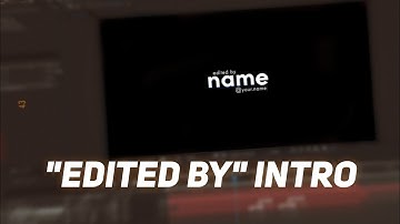 HOW TO MAKE AN INTRO LIKE YARN + template | After Effects