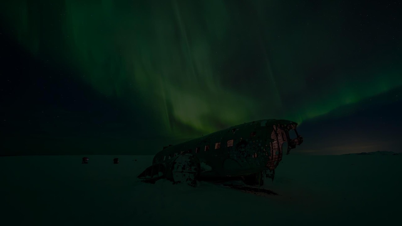 Northern Lights Relaxation | Aurora Borealis Ambient Sleep Video 🌌 50 minutes