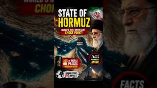 Strait of Hormuz Explained 🚢 | 20% World Oil Passes Here! | Amazing Facts #shorts