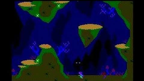 Roland in the Caves (La Pulga) on an Amstrad CPC 6128